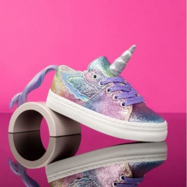 SNEAKER GLITZER-EINHORN CONGUITO 30212 MULTICOLOR