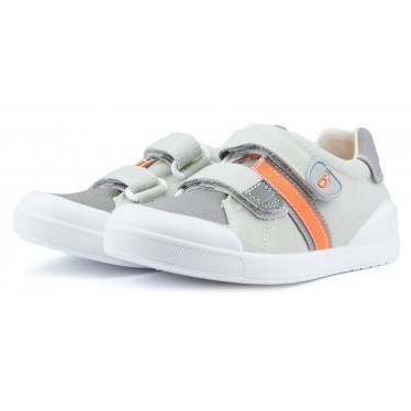 BIOMECANICS EDEL CANVAS SCHUHE GRIS