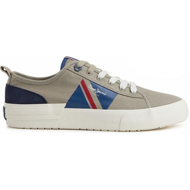 PEPE JEANS ALLEN FLAG SNEAKER PMS30903 STONE PEPE JEANS ALLEN FLAG SNEAKER PMS30903 STONE
