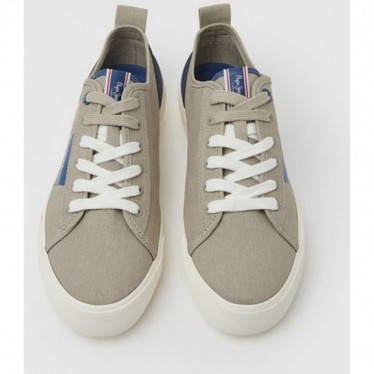 PEPE JEANS ALLEN FLAG SNEAKER PMS30903 STONE