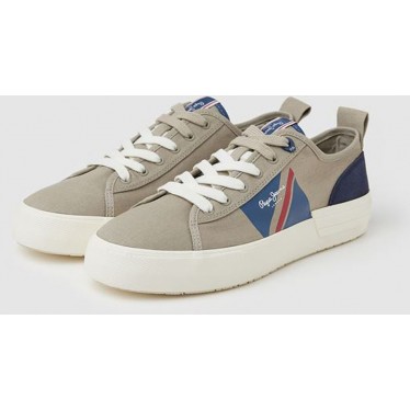PEPE JEANS ALLEN FLAG SNEAKER PMS30903 STONE