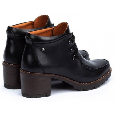 PIKOLINOS PLAIN ANKLE BOOTS W7H-8512 BLACK