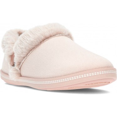 SKECHERS COSY CAMPFIRE FRESH TOAST SLIPPER 167219 BLUSH