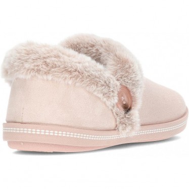 SKECHERS COSY CAMPFIRE FRESH TOAST SLIPPER 167219 BLUSH