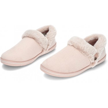 SKECHERS COSY CAMPFIRE FRESH TOAST SLIPPER 167219 BLUSH