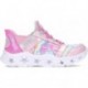 SPORT MIT LICHT SKECHERS GALAXY LIGHTS 303707L PINK_RAINBOW