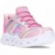 SPORT MIT LICHT SKECHERS GALAXY LIGHTS 303707L PINK_RAINBOW