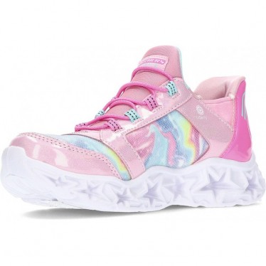 SPORT MIT LICHT SKECHERS GALAXY LIGHTS 303707L PINK_RAINBOW