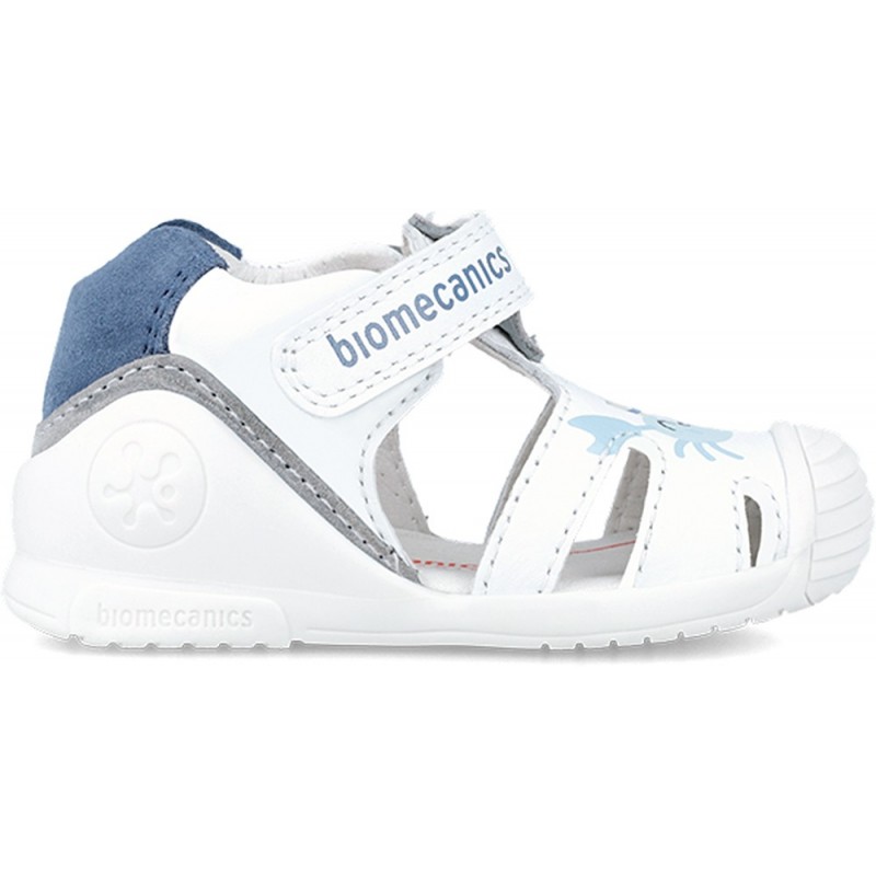 BIOMECANICS FIRST STEPS TWINS SANDALEN 242123-A BLANCO