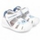 BIOMECANICS FIRST STEPS TWINS SANDALEN 242123-A BLANCO