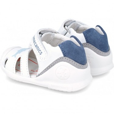 BIOMECANICS FIRST STEPS TWINS SANDALEN 242123-A BLANCO