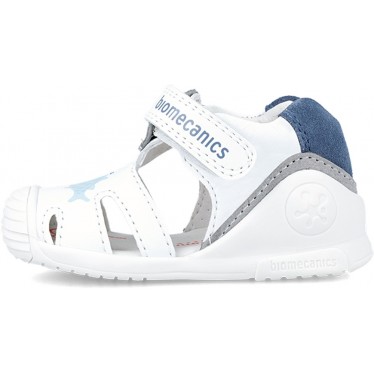 BIOMECANICS FIRST STEPS TWINS SANDALEN 242123-A BLANCO