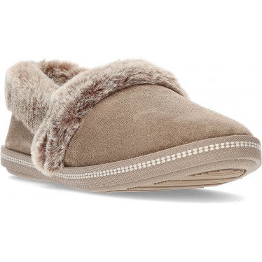 SKECHERS COSY CAMPFIRE TEAM TOASTY SLIPPER 32777 TAUPE