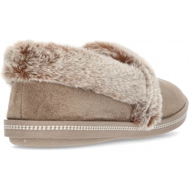 SKECHERS COSY CAMPFIRE TEAM TOASTY SLIPPER 32777 TAUPE