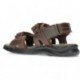 CLARKS WALKFORD SANDALEN DARK_BROWN