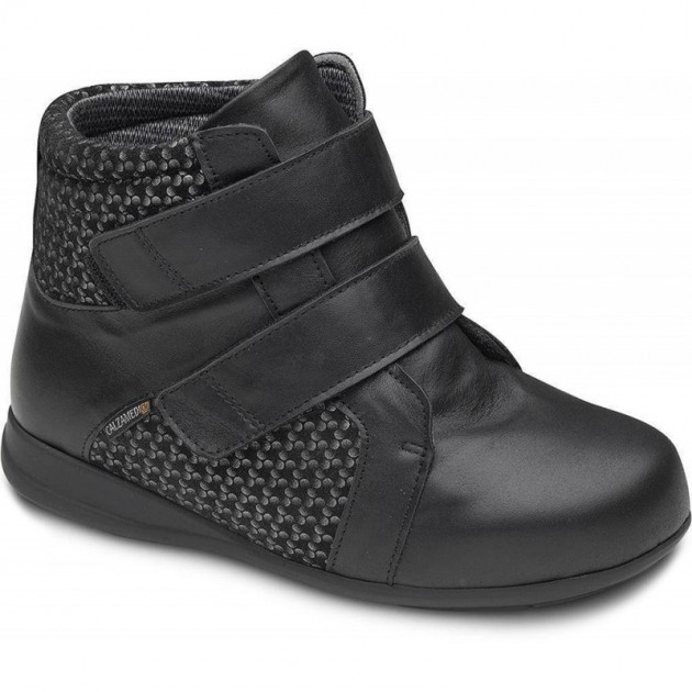 CALZAMEDI SPEZIELLER DIABETIKER ORTHOPÄDISCHER STIEFEL 0796 W BLACK CALZAMEDI SPEZIELLER DIABETIKER ORTHOPÄDISCHER STIEFEL 0796 W BLACK