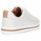 CLARKS SCHUHE UN MAUI LACE W BESONDERE BREITE BLANCO