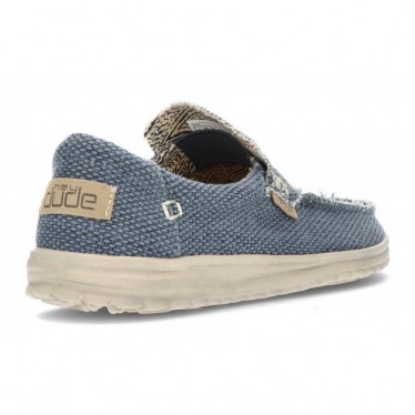 SCHUHE DUDE MIKKA 150301 BRAIDED_DEEP_BLUE