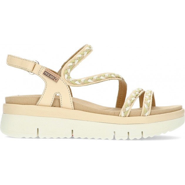 PIKOLINOS PALMA SANDALEN W4N-0526 CREAM PIKOLINOS PALMA SANDALEN W4N-0526 CREAM