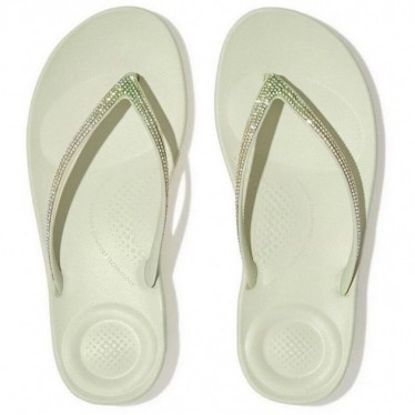 FITFLOP DG5 SPARKLE KLASSISCHE IQUSHION-SANDALEN MINTY_GREEN