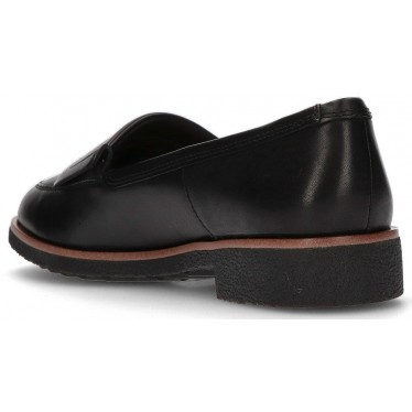 CLARKS GRIFFIN KILT LOAFERS BLACK