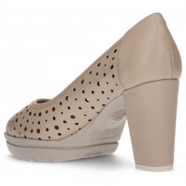 CALLAGHAN NATURAL ROSE HEEL SHOES BEIGE