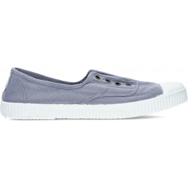 VICTORIA SNEAKERS 106623 ENGLISCHES LEINWAND AZUL