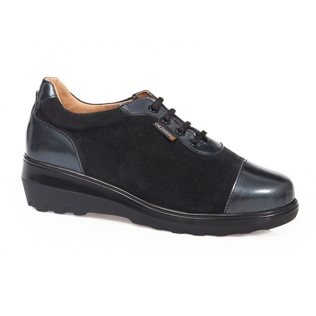 Schuhe CALZAMEDI CASUAL ADAPTABLE NEGRO Schuhe CALZAMEDI CASUAL ADAPTABLE NEGRO