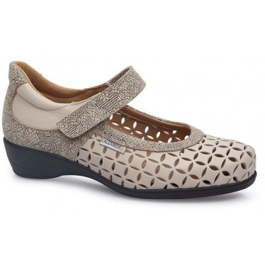 CALZAMEDI SQUARE WOMEN MANOLETINAS BEIGE