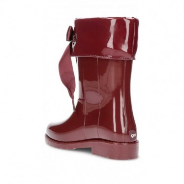 CAMPERA LACKLEDER WASSERSTIEFEL W10114 BURDEOS