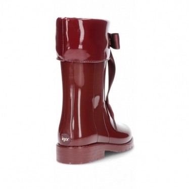 CAMPERA LACKLEDER WASSERSTIEFEL W10114 BURDEOS