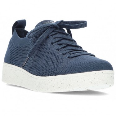 FITFLOP RALLY MULTI-STRICK-SNEAKERS NAVY