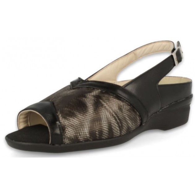 LUGANO WIDE FEET DTORRES SANDALEN NEGRO_01 LUGANO WIDE FEET DTORRES SANDALEN NEGRO_01