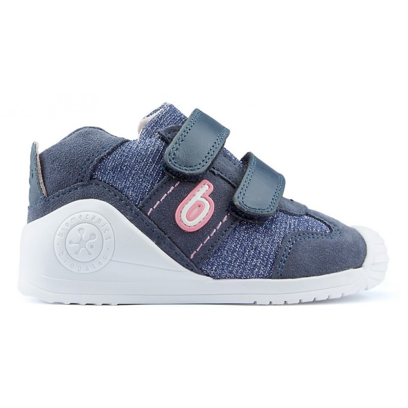 Biomecanics Babyschuhe Purpurina PR VAQUERO_NAVY