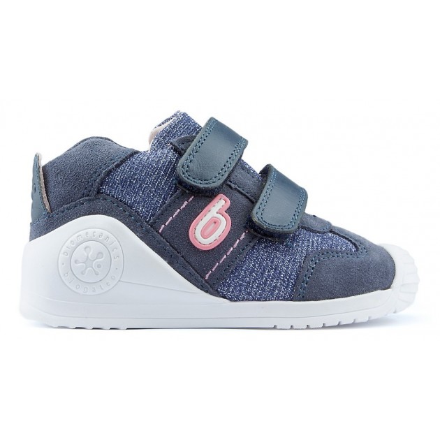 Biomecanics Babyschuhe Purpurina PR VAQUERO_NAVY Biomecanics Babyschuhe Purpurina PR VAQUERO_NAVY