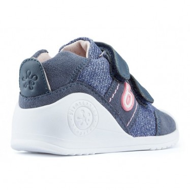 Biomecanics Babyschuhe Purpurina PR VAQUERO_NAVY