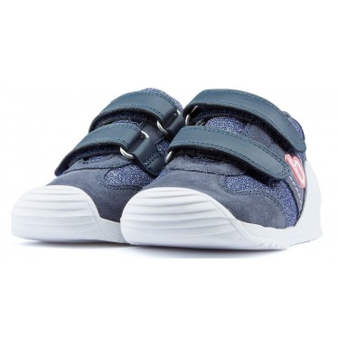 Biomecanics Babyschuhe Purpurina PR VAQUERO_NAVY