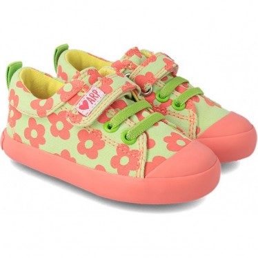 SPORTS AGATHA RUIZ DE LA PRADA LEINWAND BLUMEN 232926 VERDE_ROSA_FLORES