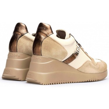 WONDERS EVA SNEAKERS G-6610 BEIGE