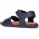 SANDALEN GEOX FUSBETTO J35HMA NAVY