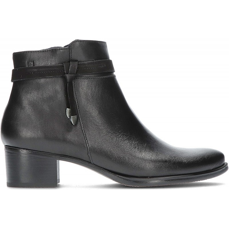 FLÜSSIGE STIEFELETTEN ALEGRIA D8889 NEGRO