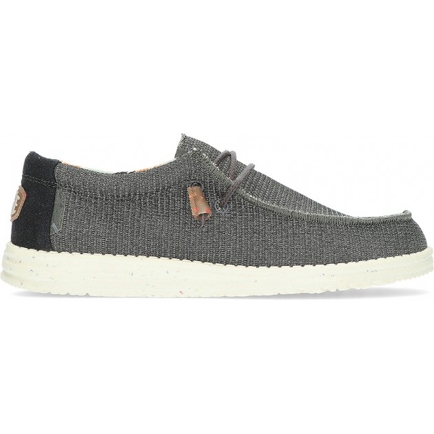 DUDE WALLYKNIT LOAFERS BLACK_CHARCOAL DUDE WALLYKNIT LOAFERS BLACK_CHARCOAL