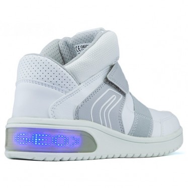 Booties Lichter GEOX JR XLED BOY WHITE