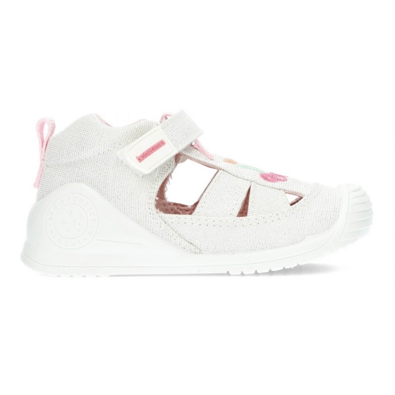 BIOMECANICS CANVAS SANDALS BABY 212213 BLANCO