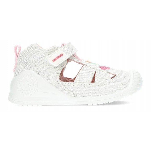 BIOMECANICS CANVAS SANDALS BABY 212213 BLANCO