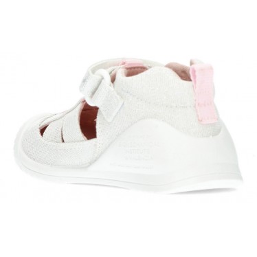 BIOMECANICS CANVAS SANDALS BABY 212213 BLANCO