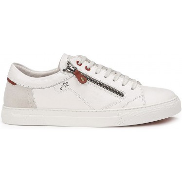 HERREN FLUCHES INDIANERSCHUHE F1410 BLANCO
