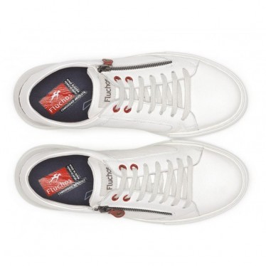 HERREN FLUCHES INDIANERSCHUHE F1410 BLANCO