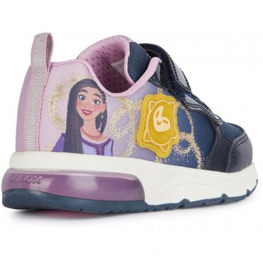 GEOX WISH ASHA SPACECLUB J458VA SNEAKERS MIT LICHT NAVY_LAVENDER