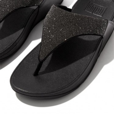 FITFLOP GB4 LULU OPUL Zehensteg-Sandalen BLACK